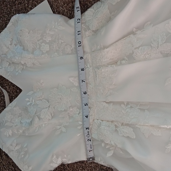 BCX  white floral lace dress size 3 - Picture 15 of 15